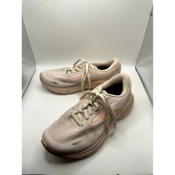 Brooks Shoes - Brooks Adrenaline GTS 23 1203811B259 Womens US 8.5 B Sneaker Peach Running Shoes